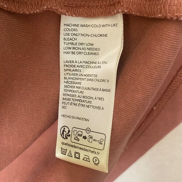 We The Free Oversized Top Womens M/M Rose Pink Boxy - Picture 3 of 7